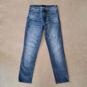 Kut from the Kloth Fab Ab Boyfriend Jeans Women's Size 4 Blue Denim High Rise